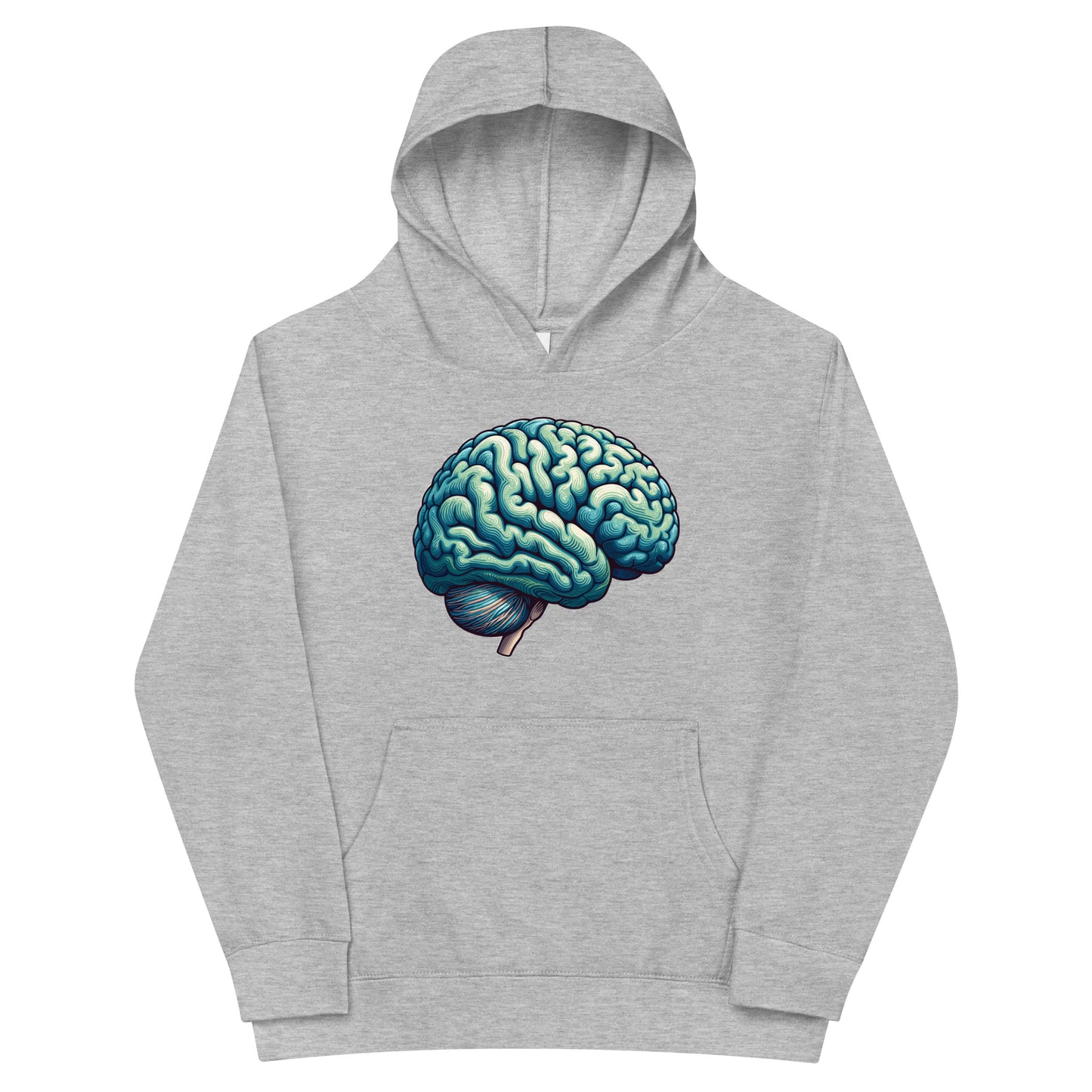 Big Brain Kids Fleece Hoodie