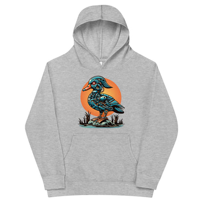 Mable the mechanized mallard kids hoodie