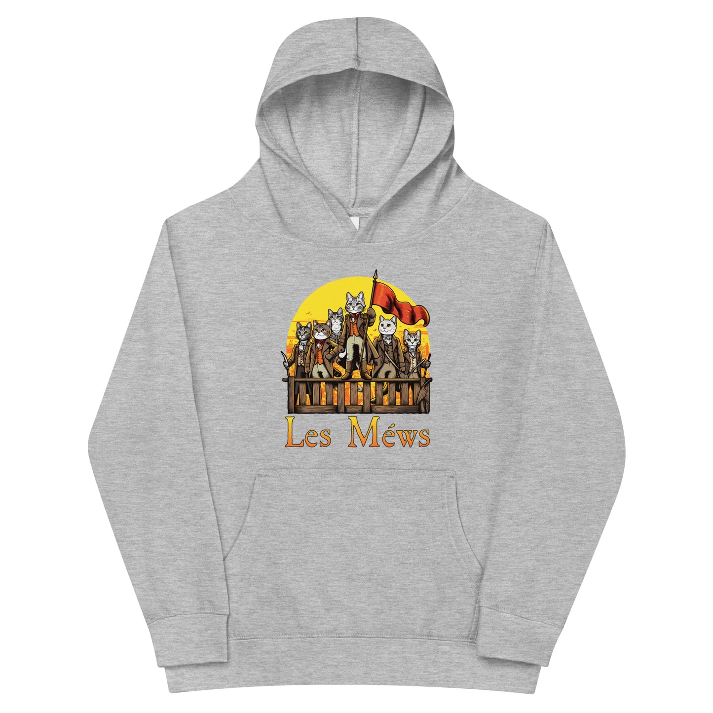 Les Méws Kids Fleece Hoodie