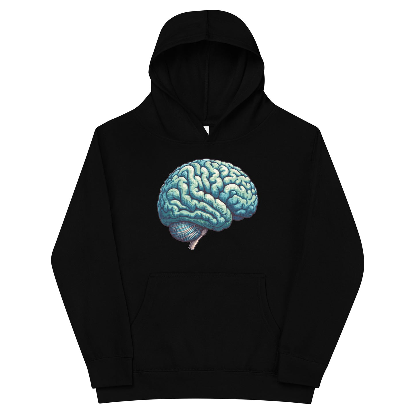 Big Brain Kids Fleece Hoodie