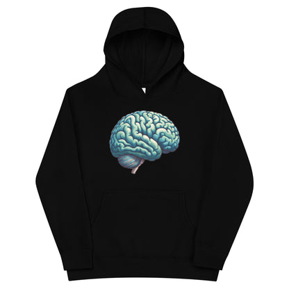 Big Brain Kids Fleece Hoodie