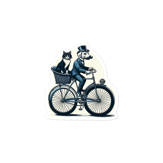 The Dog Chauffeur Sticker