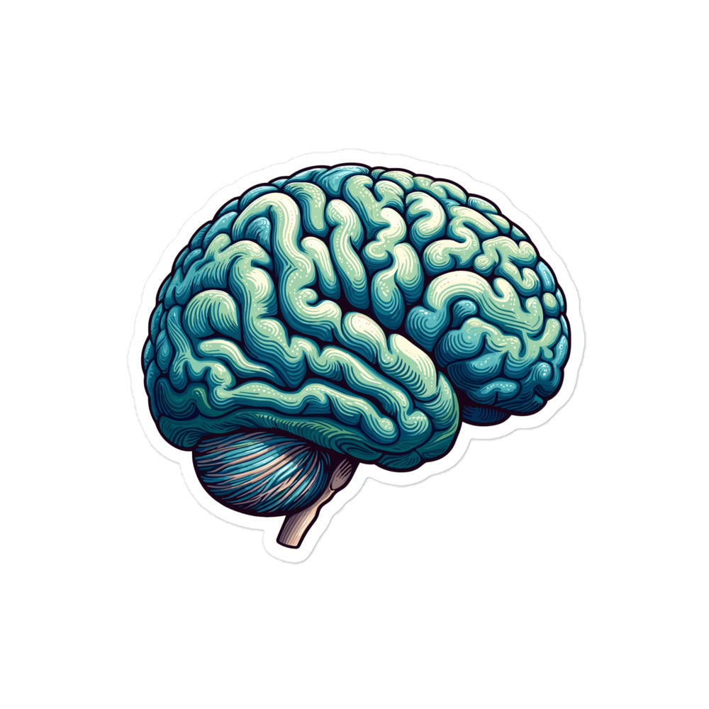 Big Brain Sticker