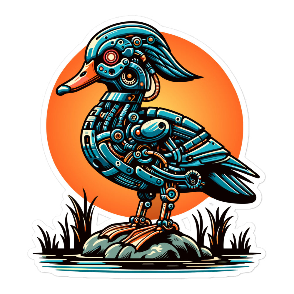 Mabel the Mechanized Mallard Sticker