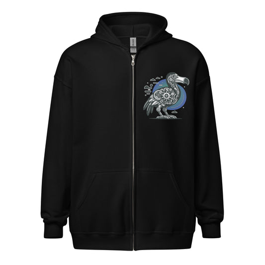 Dudley Dodo Unisex Zip Up Hoodie