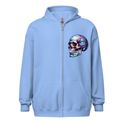 Skullie Unisex Zip Up Hoodie