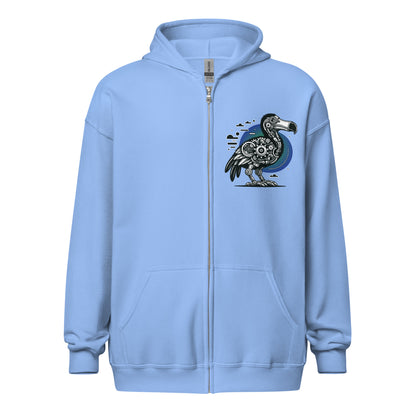 Dudley Dodo Unisex Zip Up Hoodie