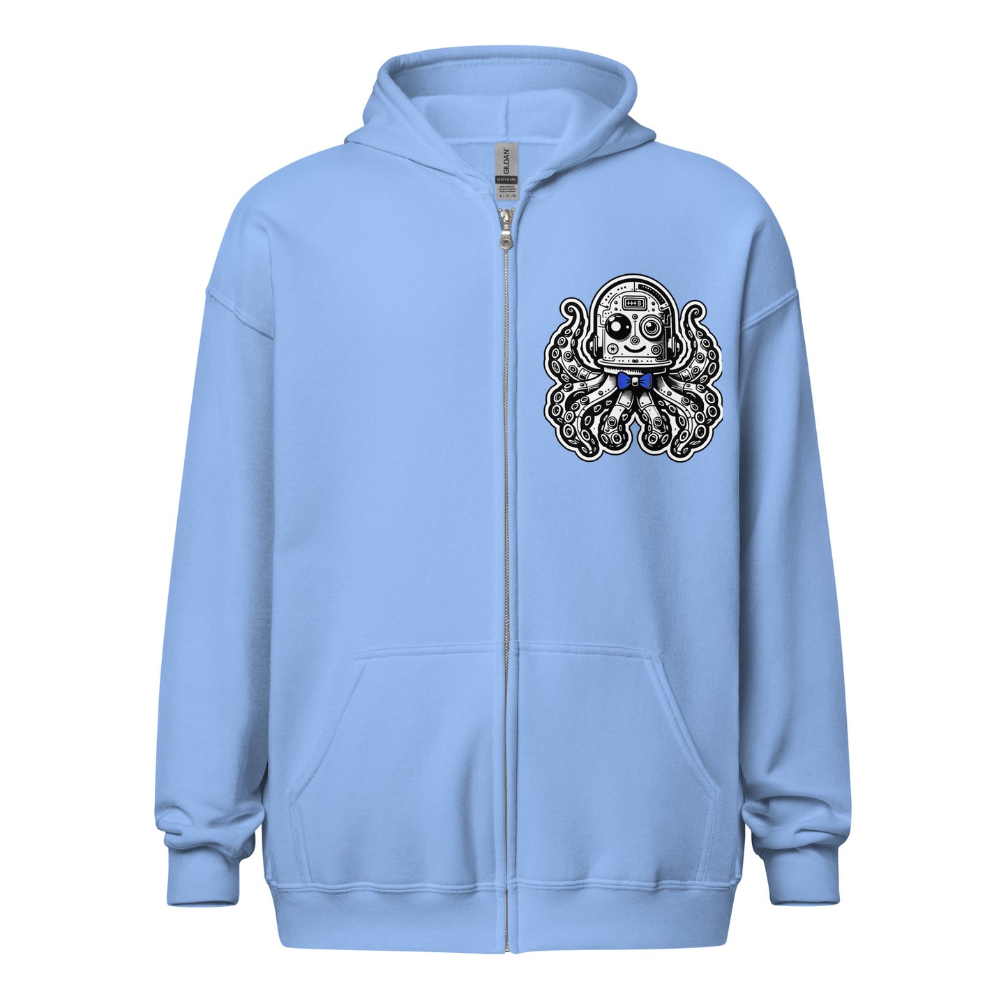 OctoBot Unisex Heavy Zip Up Hoodie