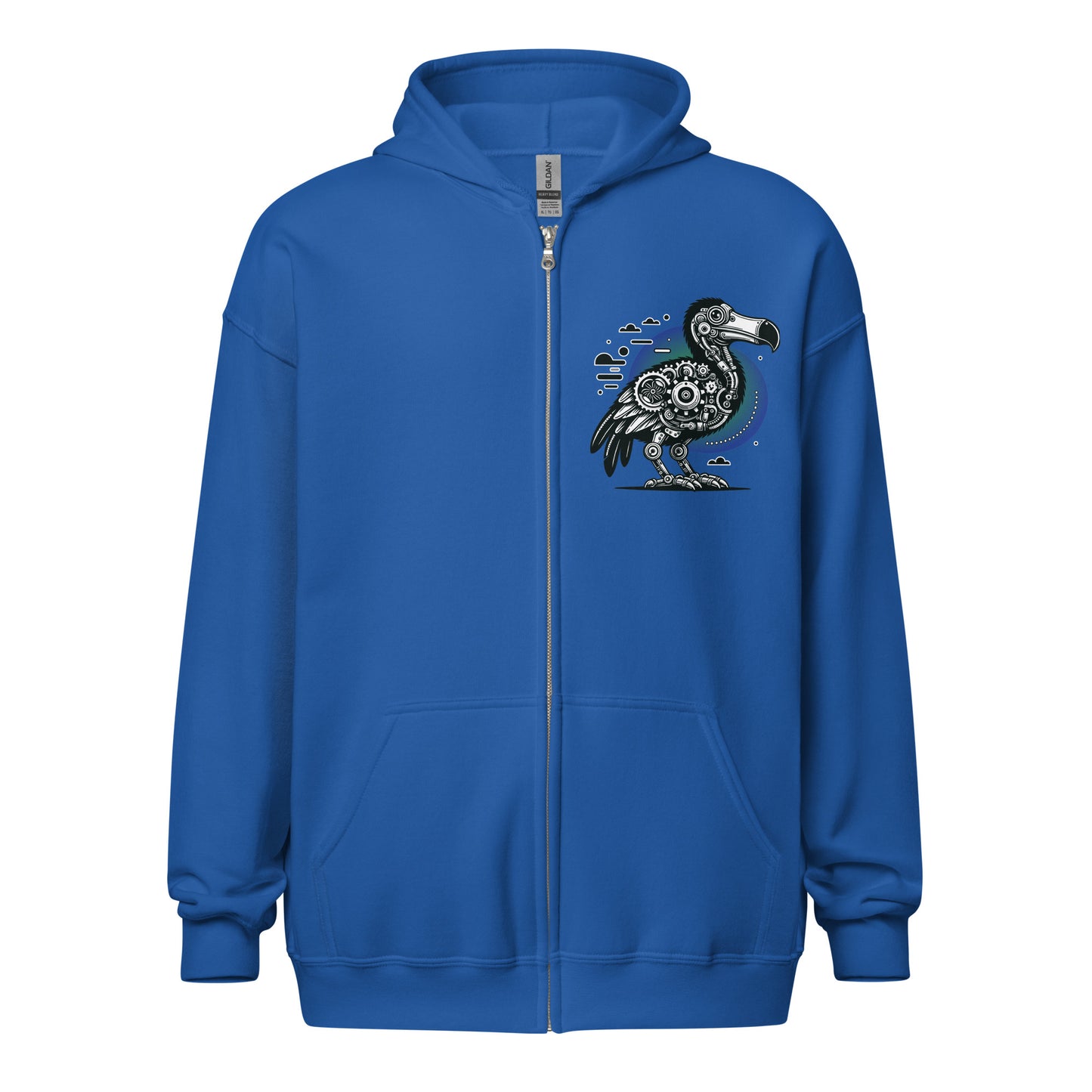 Dudley Dodo Unisex Zip Up Hoodie