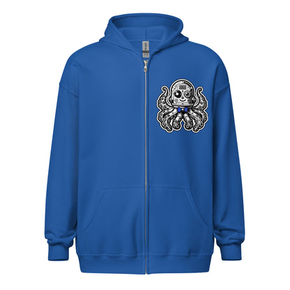 OctoBot Unisex Heavy Zip Up Hoodie