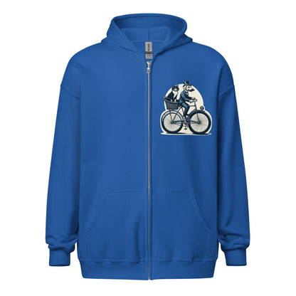 The Dog Chauffeur Unisex Zip Up Hoodie