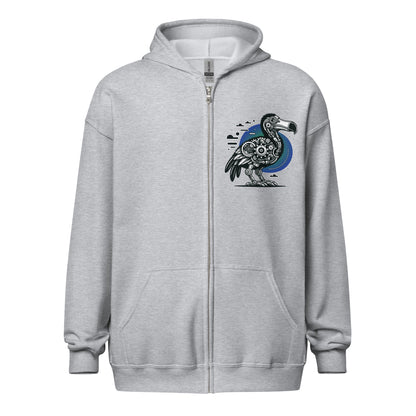 Dudley Dodo Unisex Zip Up Hoodie