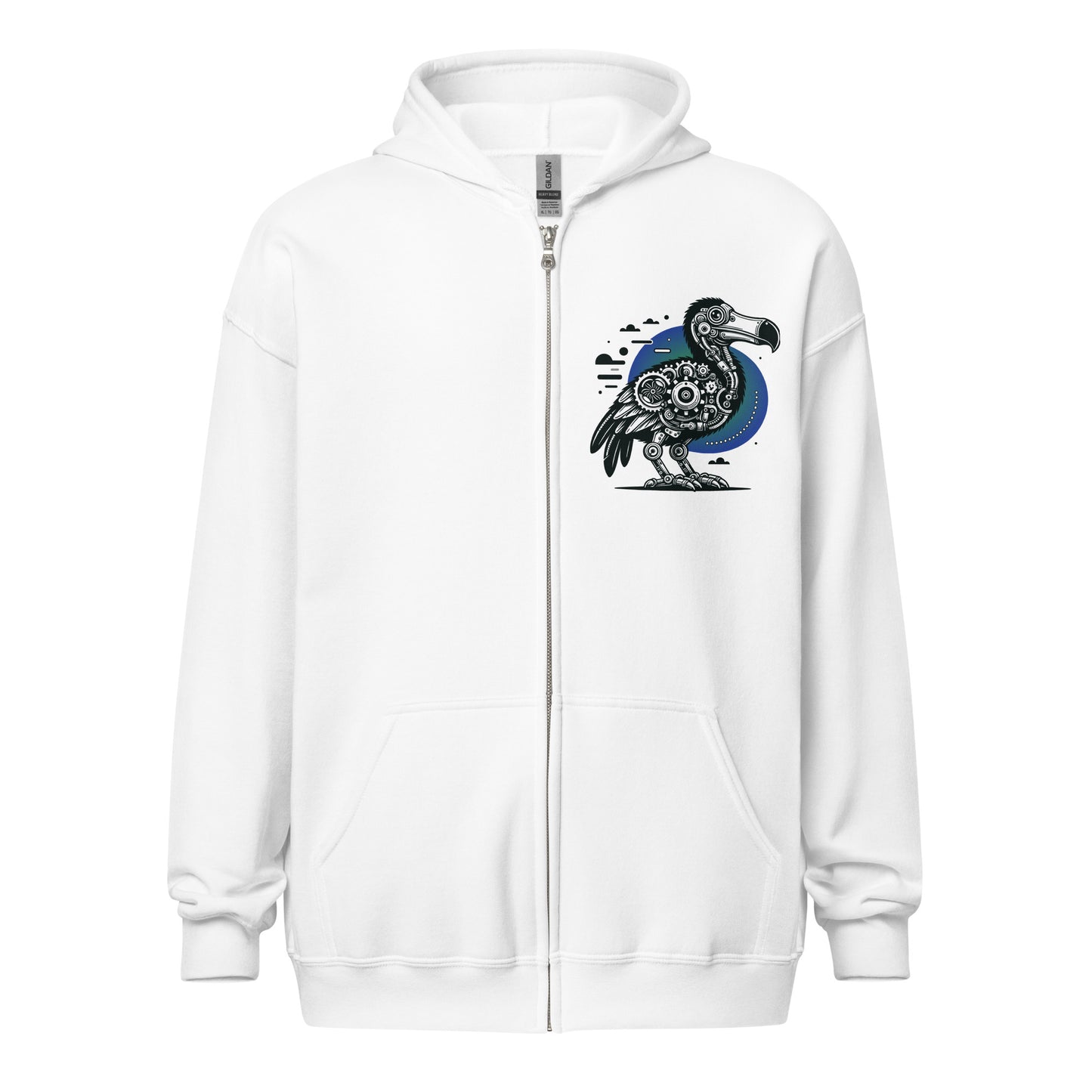 Dudley Dodo Unisex Zip Up Hoodie